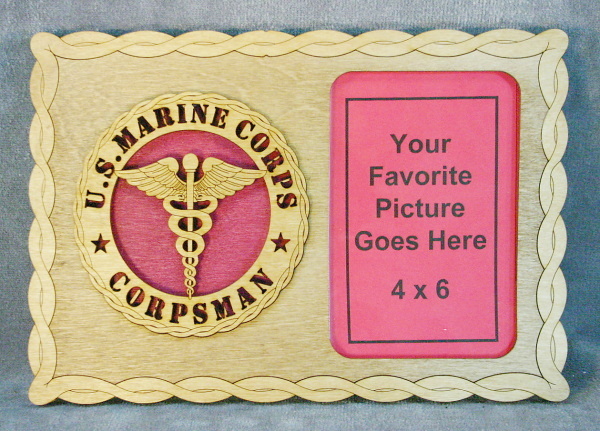 Marine Corps - Corpsman Picture Frame